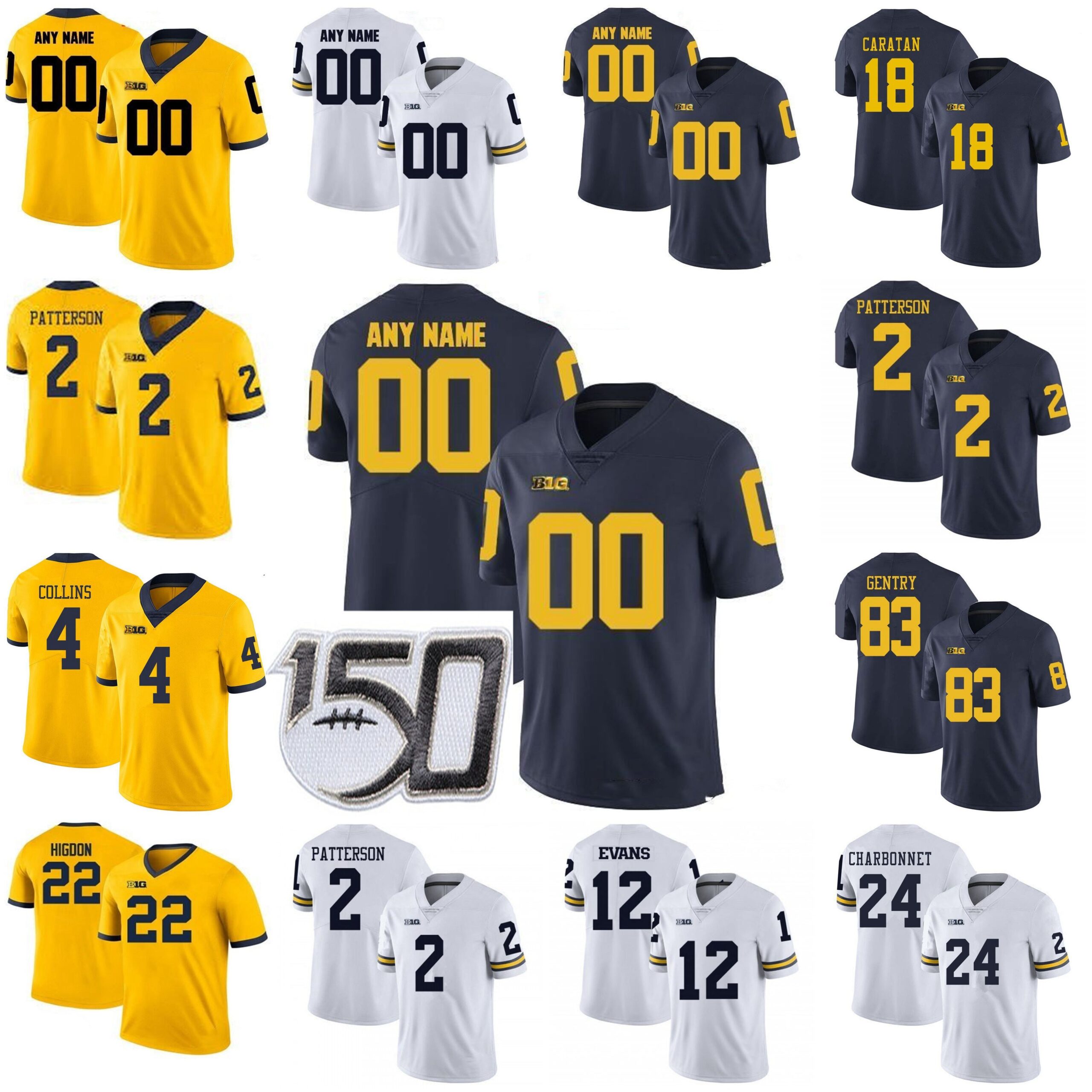 custom michigan football jersey