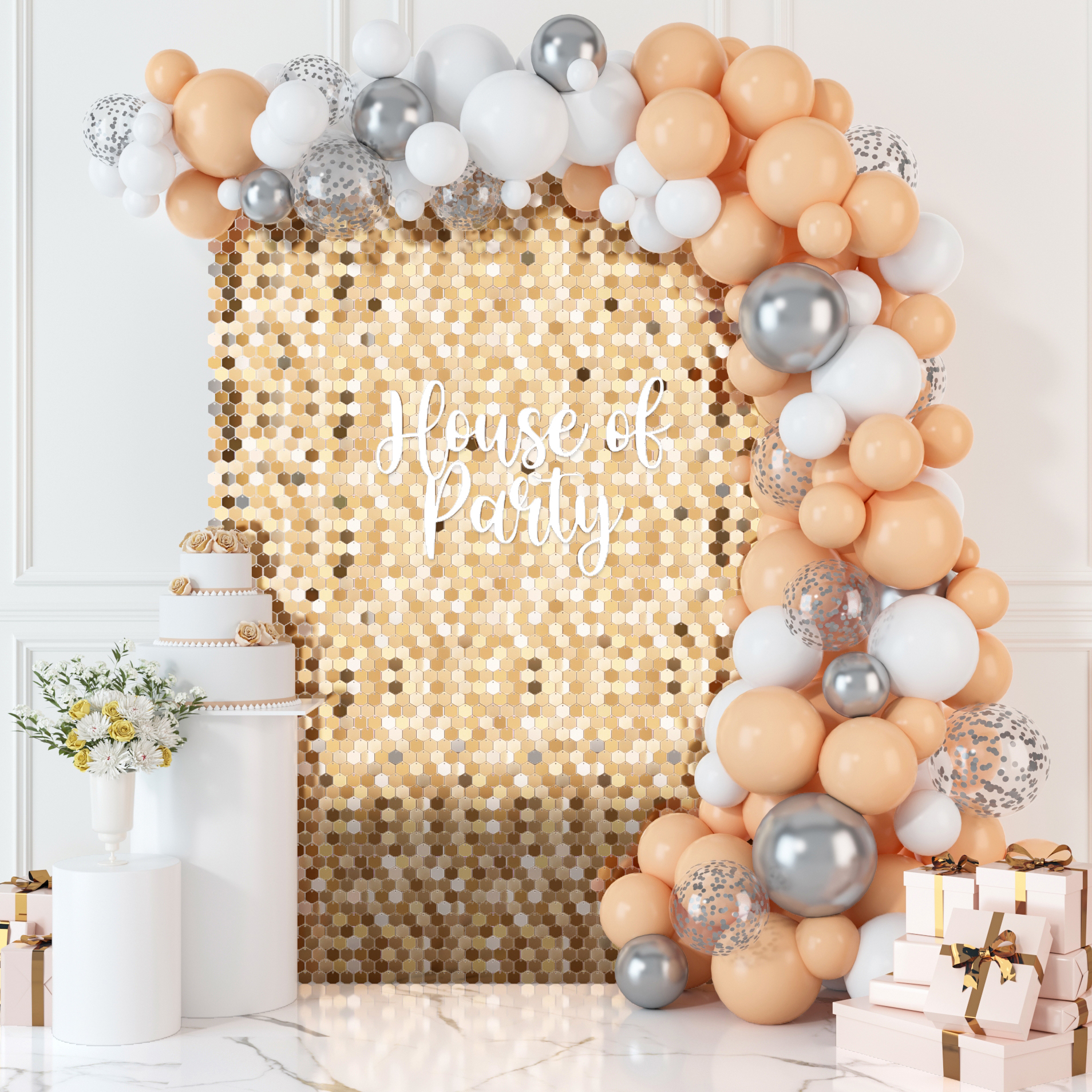 balloon garland kit by houseofparty