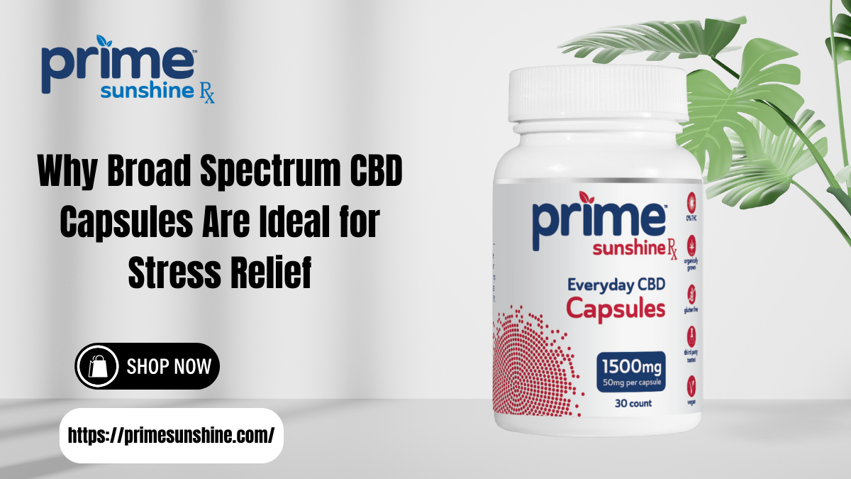 Broad Spectrum CBD Capsules