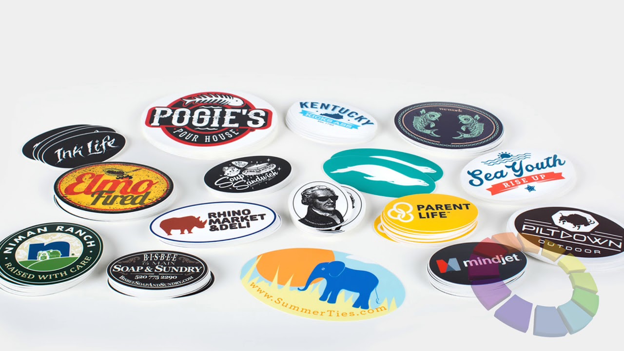 Custom circle roll labels